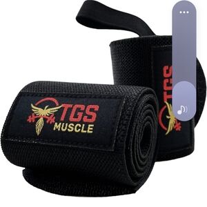 The Gain Squad- TGS Muscle Weightlifting Wrist Wraps 24" Adjustable